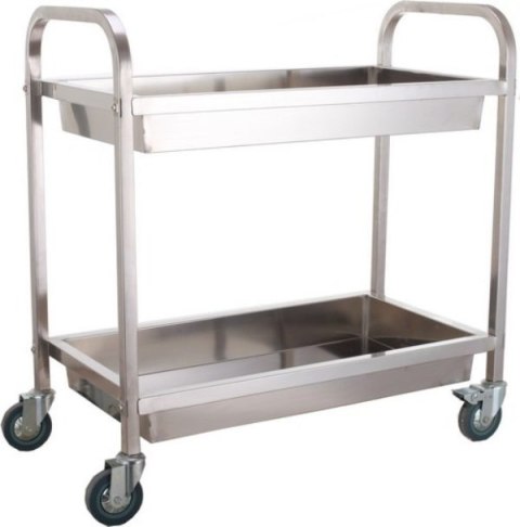 Wózek Kelnerski 2-półkowy 960x495x950mm | SZRON WT-A00903
