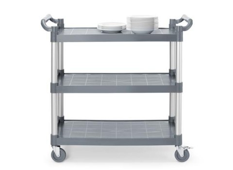 Wózek Kelnerski 3-Półkowy z Polipropylenu 1010x500x(H)960mm | HENDI 816264