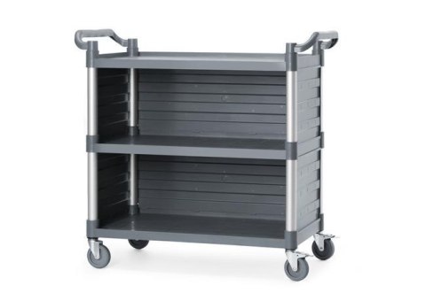 Wózek Kelnerski 3-Półkowy z Polipropylenu 1010x500x(H)960mm | HENDI 816271