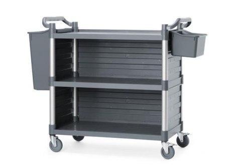 Wózek Kelnerski 3-Półkowy z Polipropylenu 1010x500x(H)960mm | HENDI 816271