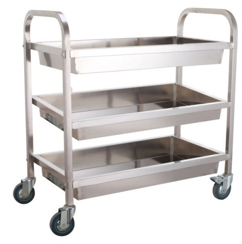 Wózek Kelnerski 3-półkowy 960x495x950mm | SZRON WT-A00906