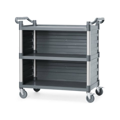 Wózek Serwisowy 3-Półkowy z Panelami Bocz. 1010x500x960 mm | AMERBOX 816271