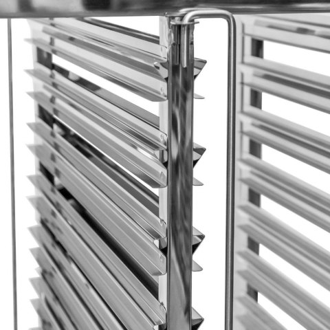 Wózek Transportowy Gastronomiczny ze Stali Nierdzewnej Na Tace 74x55x170 | MTP001921