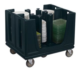 Wózek na Talerze Czarny 984x760x838 mm | CAMBRO ADC33110