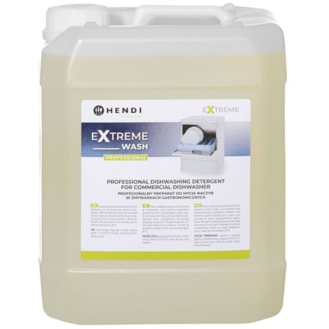 Wydajny Płyn do Mycia Naczyń w Zmywarkach Gastronomicznych 10l | HENDI 975053