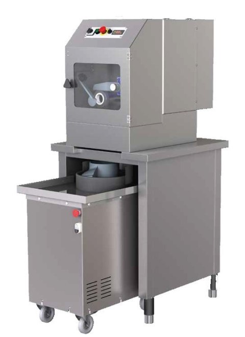 Zestaw dzielarka SA300 zaokrąglarka AR300 na podstawie nierdzewnej | PIZZAGROUP 7030009