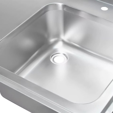 Zlew Gastronomiczny z Komorą Po Prawej Stronie i Półką 1000x600x850mm | MTP005306