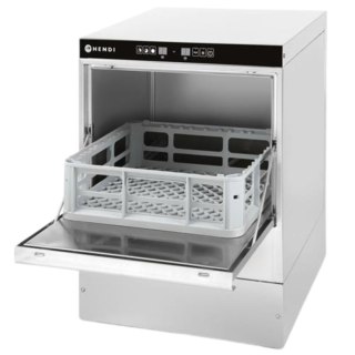 Zmywarka Gastronomiczna 230V do Szkła z Dozownikami i Pompą | HENDI 233023