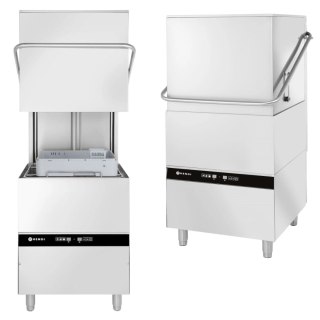 Zmywarka Gastronomiczna Kapturowa 50x50 z Dozownikami i Pompą | HENDI 231340