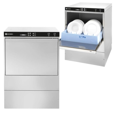 Zmywarka gastronomiczna do naczyń z dozownikami 230V | HENDI 230237