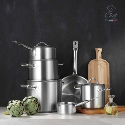 Garnek ze Stali Nierdzewnej Wysoki King Size 70l ⌀450x450 | CHEF DE CUISINE 831052