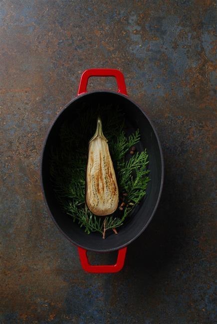 Garnek Żeliwny Emaliowany 0,2l Czerwony 130x100x48 | HENDI 626856