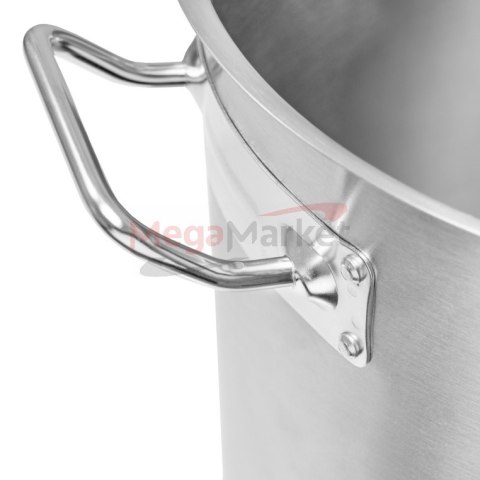 Garnek ze Stali Nierdzewnej Wysoki z Pokrywką 115l 50x60 cm | mm-B100110