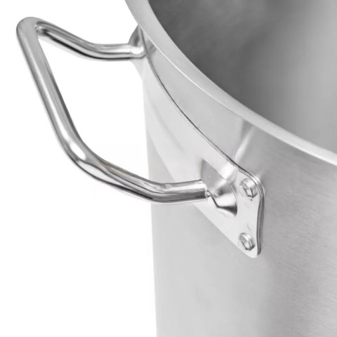 Garnek ze Stali Nierdzewnej Wysoki z Pokrywką 115l 50x60 cm | mm-B100110