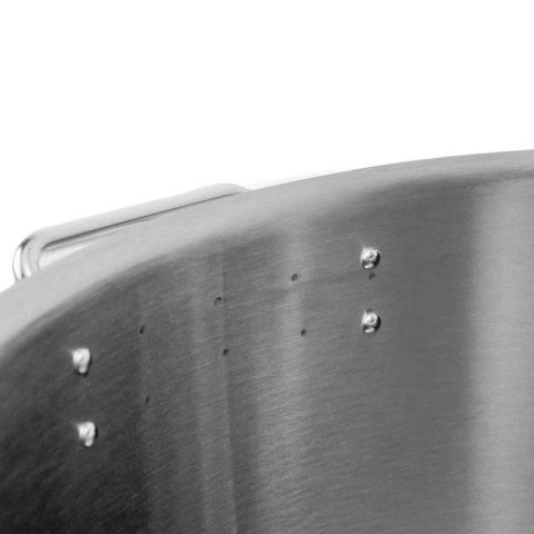 Garnek ze Stali Nierdzewnej Wysoki z Pokrywką 130l 55x55 cm | mm-B100111