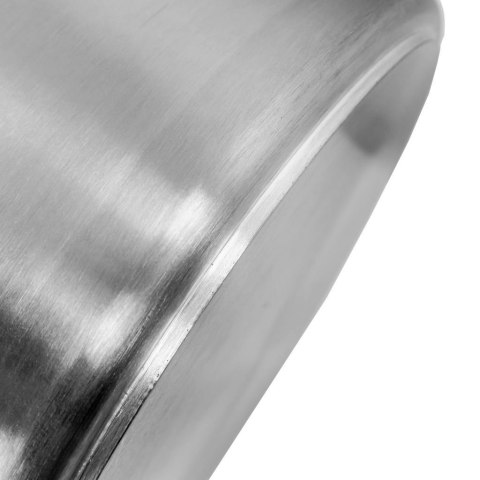 Garnek ze Stali Nierdzewnej Wysoki z Pokrywką 130l 55x55 cm | mm-B100111