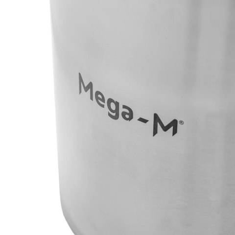 Garnek ze Stali Nierdzewnej Wysoki z Pokrywką Standard 21l 30x30 cm | MTP005045