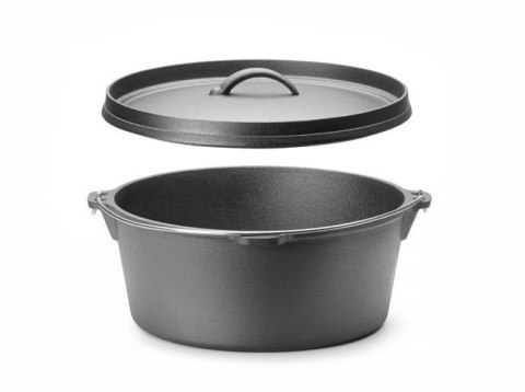 Kociołek Żeliwny Czarny Ø310x155 | HENDI 629376