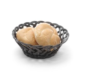 Koszyk Pleciony Okrągły Na Owoce Pieczywo 200x200x65 | HENDI 426258