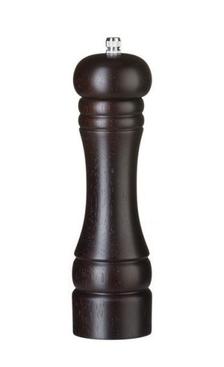 Młynek do Soli Drewniany Ciemne Drewno Ø57x215mm | HENDI 469811