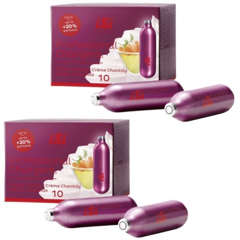 Naboje do Bitej Śmietany N2O do Syfonu 20 Sztuk Professional | ISI 500015_2