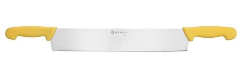 Nóż do Sera z Dwoma Uchwytami Żółty 655 mm | HENDI 856413