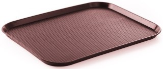 Out Taca Plastikowa Fast Food 45x35 Brązowa 878842 | HENDI 878842out