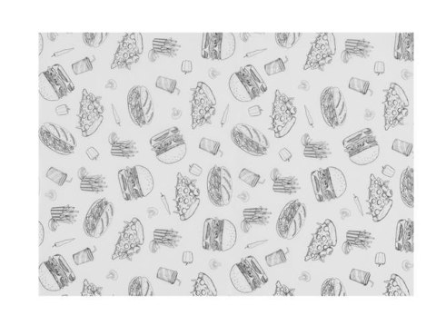 Papier Pergaminowy do Żywności 500 Arkuszy 250x350 | HENDI 678275