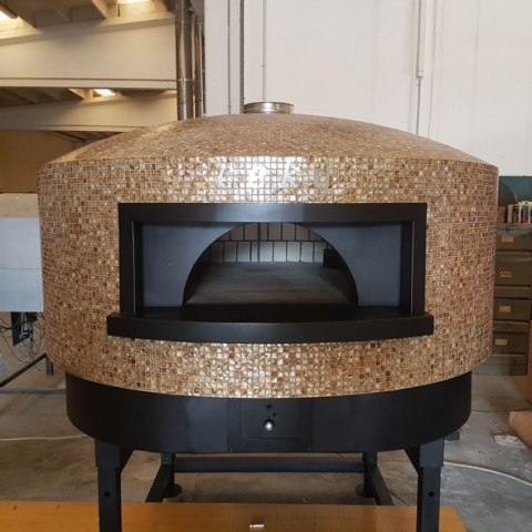 Piec do pizzy gazowy/gazowy + drewno, Granvolta 100 cm | Ceky F10GG