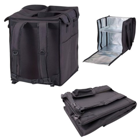Plecak Termoizolacyjny Składany Pojemność 78l Czarny 355x380x430t | CAMBRO GP_GBBP151417110