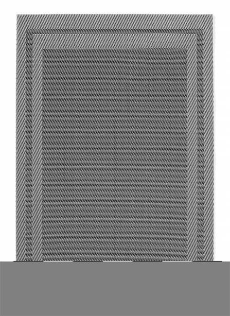 Podkładka Na Stół Ramka Zestaw Grafitowy 6 Szt. 450x300mm | HENDI 597880
