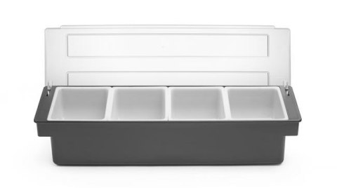 Pojemnik Barmański Na Dodatki do Drinków 4 Wkłady | HENDI 552025