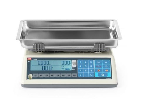 Profesjonalna Waga Kalkulacyjna Lcd z Legalizacją | HENDI TEM030C-PZR