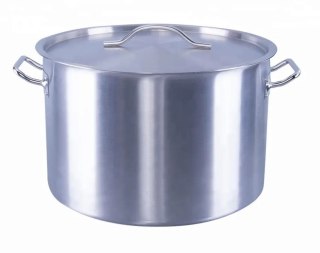 Profesjonalny Garnek Średni z Pokrywą Stal Nierdzewna 12l | SZRON ECO2525