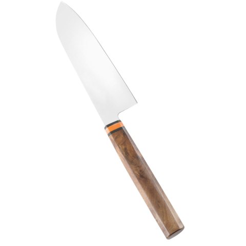 Profesjonalny Nóż Kucharski 160 mm w Stylu Azjatyckim Santoku Titan East | HENDI 840191