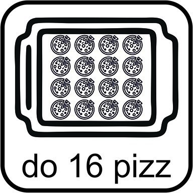 Profesjonalny Piec do Pizzy Tunelowy 16 Pizz/H ⌀30 cm 10.3kW 400V | MTP000654