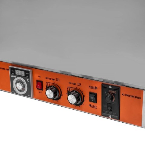 Profesjonalny Piec do Pizzy Tunelowy 20 Pizz/H ⌀46cm 25,5kW 400V | MTP000655