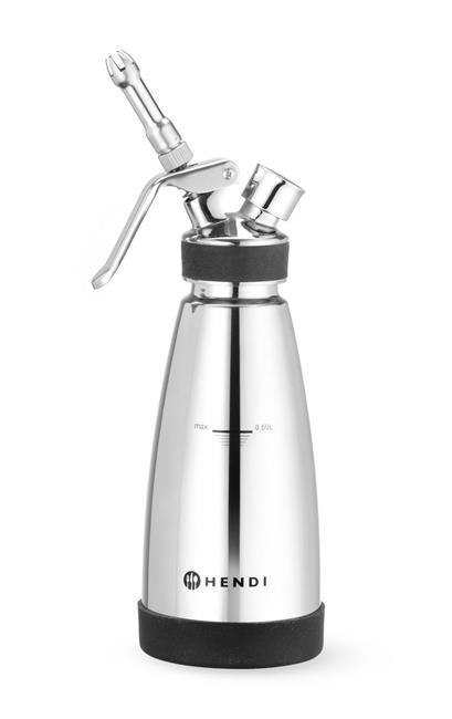 Syfon do Ciepłych i Zimnych Sosów 0,5l ⌀95x275 | HENDI 588697