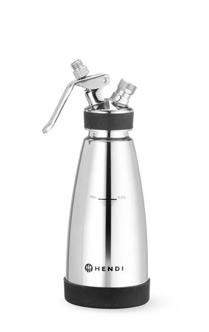 Syfon do Ciepłych i Zimnych Sosów 0,5l ⌀95x275 | HENDI 588697