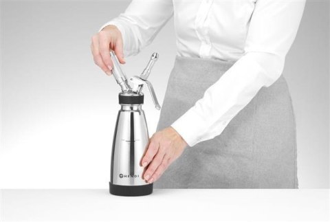 Syfon do Ciepłych i Zimnych Sosów 0,5l ⌀95x275 | HENDI 588697