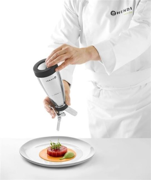 Syfon do Ciepłych i Zimnych Sosów 0,5l ⌀95x275 | HENDI 588697