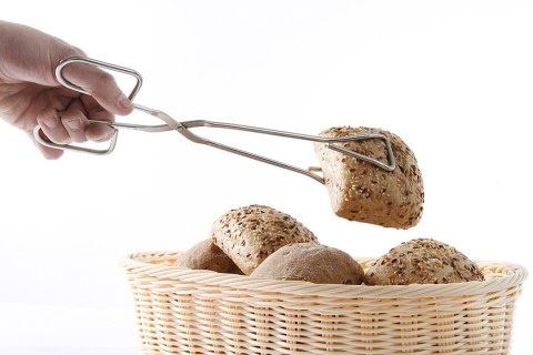 Szczypce Gastronomiczne do Pieczywa 30 cm Zestaw 2 Sztuk | HENDI 171127