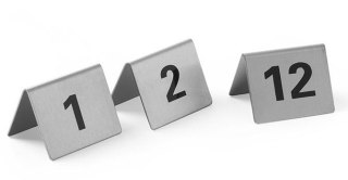 Tabliczka z Numerem Stolika 1-12 | HENDI 663844