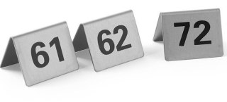 Tabliczka z Numerem Stolika 61-72 | HENDI 663899