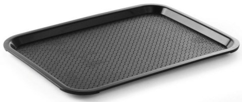Taca Barowa Fast Food 305x415 mm Czarna Polipropylen | HENDI 878958