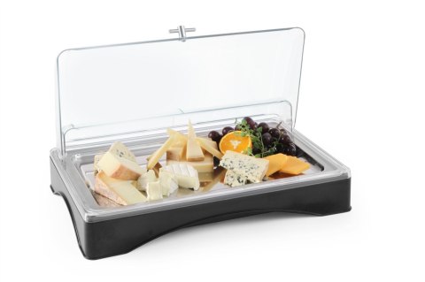 Taca Chłodząca GN 1/1 z Pokrywą Rolltop | HENDI 424186