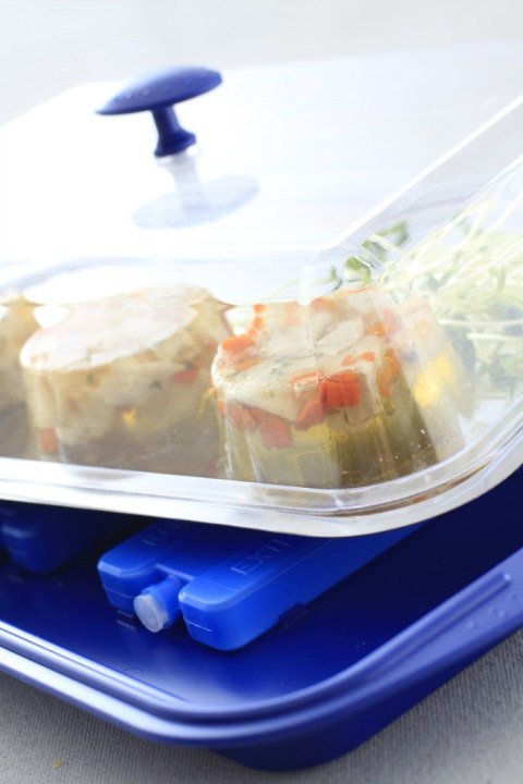 Taca Chłodząca z Pokrywą Na Drożdżówki Pączki Kanapki 430x290 | HENDI 424155