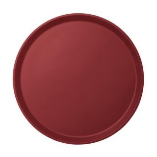 Taca do Serwowania Camtread Okrągła Antypoślizgowa Cambro Burgund ⌀405x21 | HENDI 1600CT522