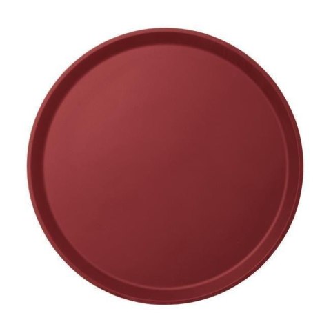 Taca do Serwowania Camtread Okrągła Antypoślizgowa Cambro Burgund ⌀405x21 | HENDI 1600CT522