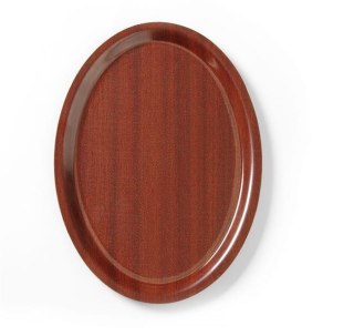 Taca do Serwowania Mykonos Owalna Antypoślizg Mahoń Cambro Owal 200x265 | HENDI MY2026E73